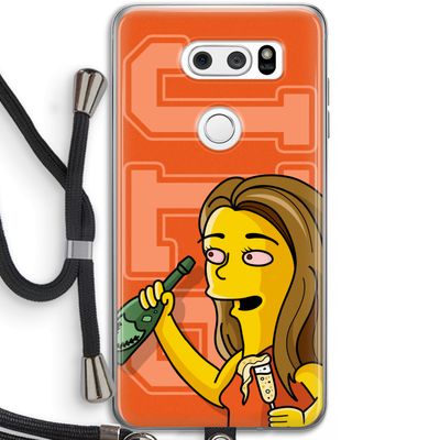 Jamie Lee Simpson: LG V30 Transparant Hoesje met koord