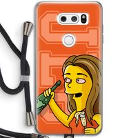 Jamie Lee Simpson: LG V30 Transparant Hoesje met koord