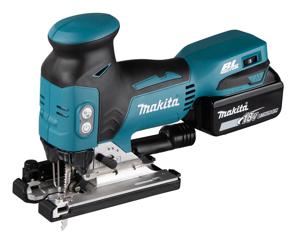 Makita S_0380_5511945 DJV181RTJ Accu-decoupeerzaag Incl. accu, Incl. lader, Incl. koffer 18 V 5.0 Ah Aantal meegeleverde accus: 1