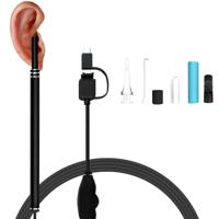 I96 0.3MP HD Visual oor neus tand endoscoop Borescope met 6 LED's Lens Diameter: 5.5 mm lengte: 2 m