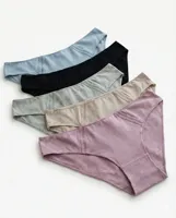 Gaubert 5-pak Organisch katoen mini heupslip - Multipack mini heup onderbroeken