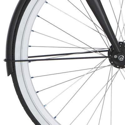 Cortina spatbordstang voor 28 blau black matt
