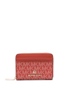 Michael Michael Kors portefeuille à motif monogrammé - Rouge