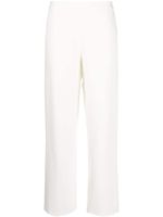 Stefano Mortari pantalon droit à taille élastiquée - Blanc