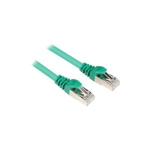 Sharkoon 0.25m Cat.6 S/FTP netwerkkabel Groen 0,25 m Cat6 S/FTP (S-STP)