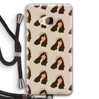 Bonjour mon amour: HTC U Play Transparant Hoesje met koord