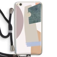 Lindo: Huawei Ascend P8 Lite (2017) Transparant Hoesje met koord