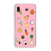 Happy bento friends: Samsung Galaxy A10 Transparant Hoesje