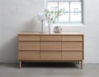 Dressoir Ponza Dressoir Naturel Eiken 140cm - Giga Living