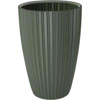 Bloempot - Garden ID - Fancy - 40 x 58 cm - Voor tuin, balkon of interieur - Limoengroen