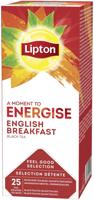 Lipton thee Feel Good Selection, English breakfast, doos van 25 zakjes Lipton thee Feel Good Selection, English breakfast, doos van 25 zakjes