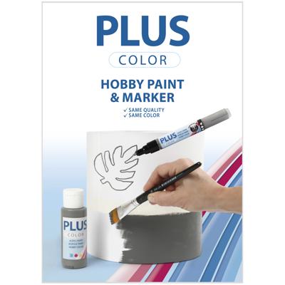 Creativ Company Inspiratieposter, plus color, 3 stuk/ 1 doos