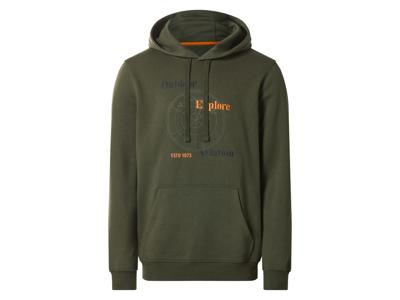 esmara Men Heren sweater of hoodie (Kaki, L) esmara Men Heren sweater of hoodie (Kaki, L)