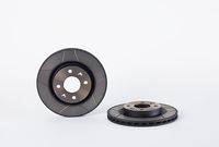 Remschijf BREMBO MAX LINE BREMBO, Remschijftype: Gespleten: , u.a. für Renault, Dacia, Nissan, Lada