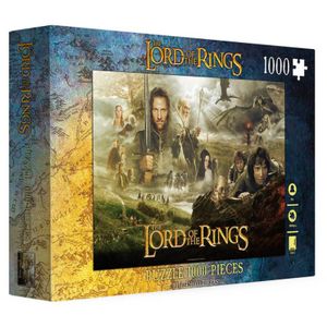 Lord of the Rings: 20th Anniversary - 1000 Poster jigsaw Puzzle Puzzel