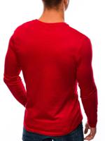 Roly - heren shirt rood - effen - L59
