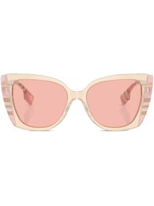 Burberry Eyewear lunettes de soleil Meryl à monture papillon - Rose