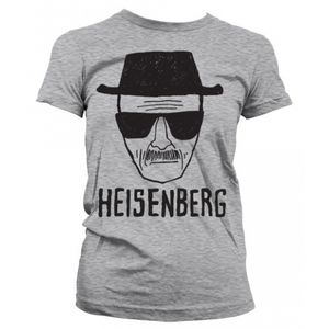 Dames T-shirt Breaking Bad Heisenberg grijs 2XL  -