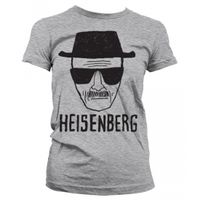 Dames T-shirt Breaking Bad Heisenberg grijs