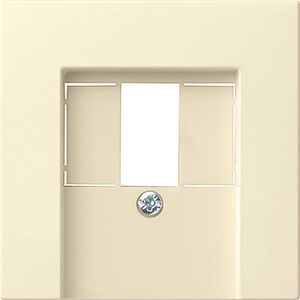 Gira inzetplaat voor USB - stereoaansluiting creme