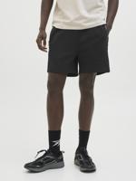 Jack & Jones Jpstgordon Fusion Sweat Shorts Srt Sn Korte Broeken Black Jack & Jones Jpstgordon Fusion Sweat Shorts Srt Sn Korte Broeken Black