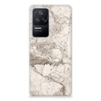 Xiaomi Poco F4 | TPU | Siliconen hoesje | Marmer Beige