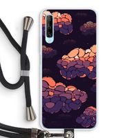 Patroon Wolken: Huawei P Smart Pro Transparant Hoesje met koord