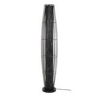 Giga Meubel - Vloerlamp Zwart Metaal - 29x29x150cm - Cylinder Mesh