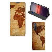 Sony Xperia 5 II | Book Cover | Wereldkaart
