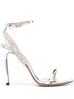 Aquazzura sandales Wild At Heart 105 mm - Argent - thumbnail