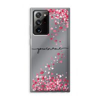 Hartjes en kusjes: Samsung Galaxy Note 20 Ultra / Note 20 Ultra 5G Transparant Hoesje