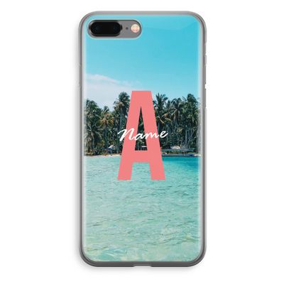 Pacific Dream: iPhone 8 Plus Transparant Hoesje