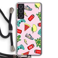 Things Jamie Loves: Samsung Galaxy S21 FE Transparant Hoesje met koord Things Jamie Loves: Samsung Galaxy S21 FE Transparant Hoesje met koord