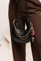 Guess Davina Schoudertas Dames Zwart - Maat One Size - Kleur: Zwart | Soccerfanshop