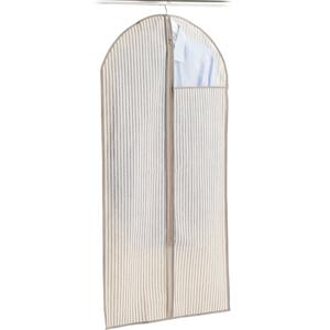 Zeller Kledinghoes - Beige - Polyester/kunststof - 60 x 120 cm - ritssluiting