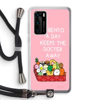 Bento a day: Huawei P40 Transparant Hoesje met koord