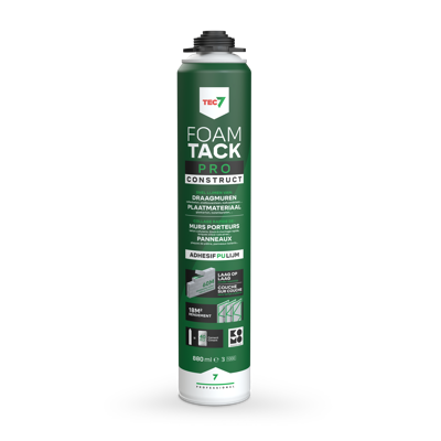 Tec7 FoamTack Pro Construct | Aerosol | 880 ml - 670008000 Tec7 FoamTack Pro Construct | Aerosol | 880 ml - 670008000