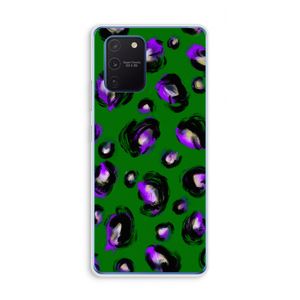 Green Cheetah: Samsung Galaxy Note 10 Lite Transparant Hoesje