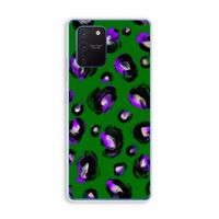 Green Cheetah: Samsung Galaxy Note 10 Lite Transparant Hoesje