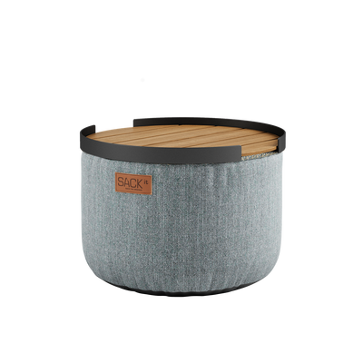Cobana Pouf + Patio Serving Tray