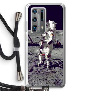 Spaceman: Huawei P40 Pro Plus Transparant Hoesje met koord