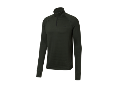 CRIVIT Heren sportshirt met fleecevoering (Donkergroen, L)