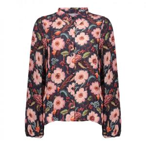 Geisha - Blauw | unisex | Blouse | Blauw | L | regular | Kamst mode