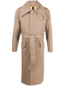 AMI Paris trench oversize à taille ceinturée - Tons neutres