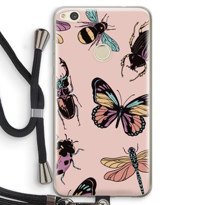 Tiny Bugs: Huawei Ascend P8 Lite (2017) Transparant Hoesje met koord