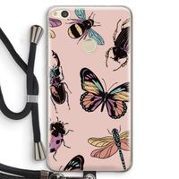 Tiny Bugs: Huawei Ascend P8 Lite (2017) Transparant Hoesje met koord