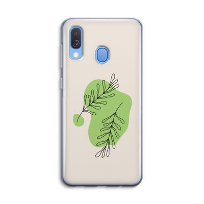 Beleaf in you: Samsung Galaxy A40 Transparant Hoesje