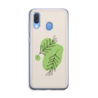 Beleaf in you: Samsung Galaxy A40 Transparant Hoesje