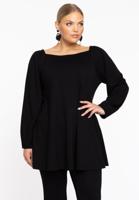Yoek Tuniek Demi Square VERO | Zwart | Maat 58/60 Yoek Tuniek Demi Square VERO | Zwart | Maat 58/60