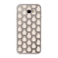 Uilen: Samsung Galaxy J4 Plus Transparant Hoesje